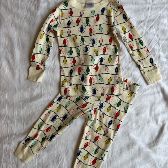 Hanna Andersson Multicolor String Lights Kids Pajamas - Picture 2 of 4